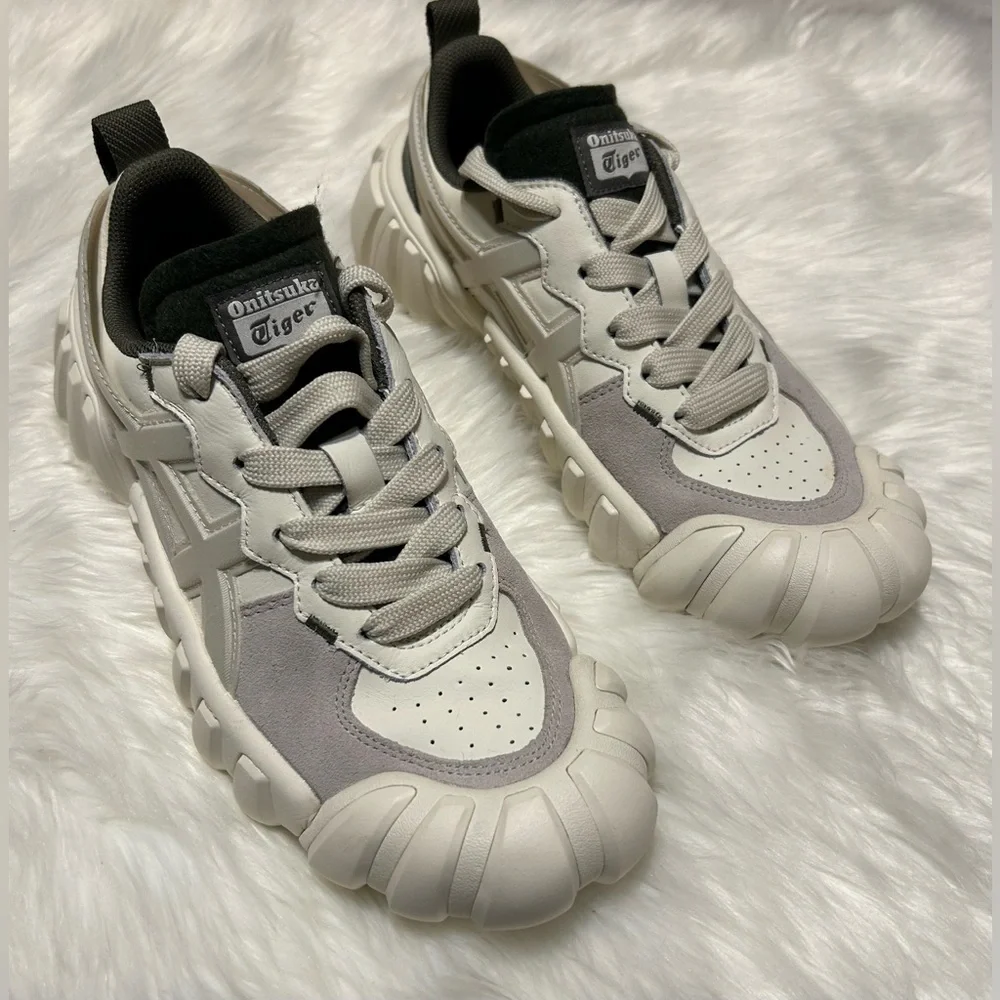 Onitsuka Tiger by Asics Men's White Sneakers - Picture 2 of 7